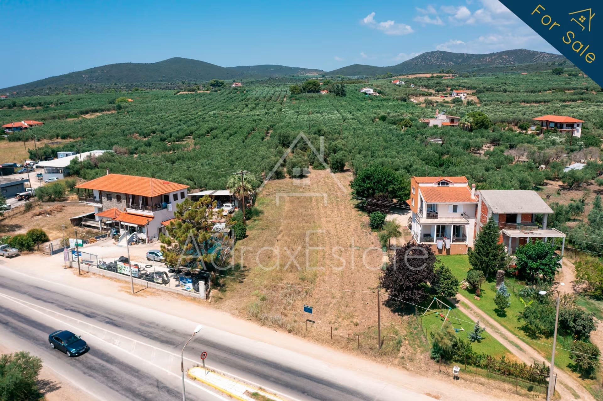 Αγροτεμάχιο 3.285τ.μ στα Ψακούδια Ορμύλια Χαλκιδικής
